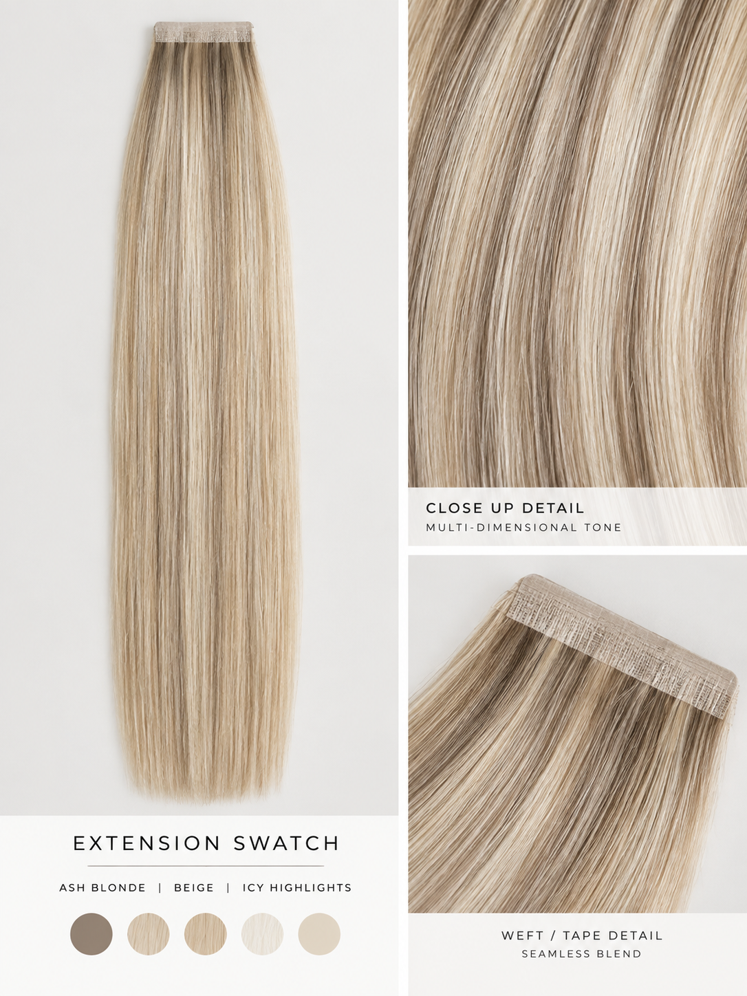 Lacie Blonde Virgin Human Hair Extensions