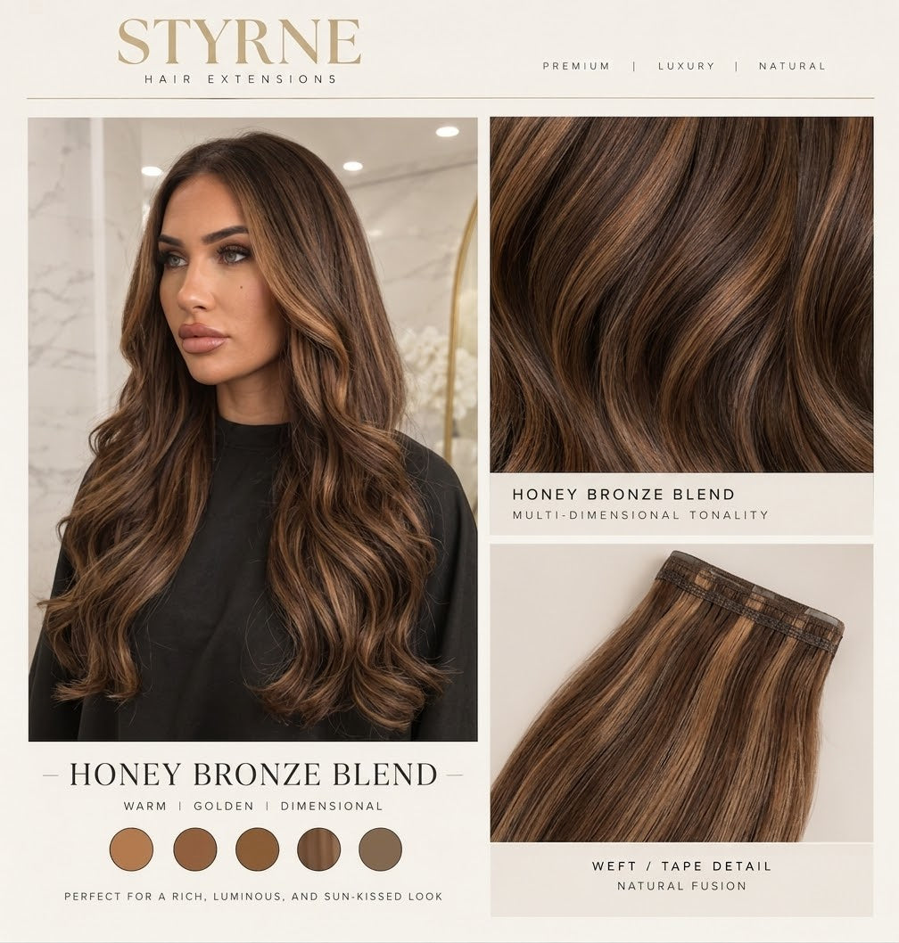Kendall Brunette Human Hair Extensions